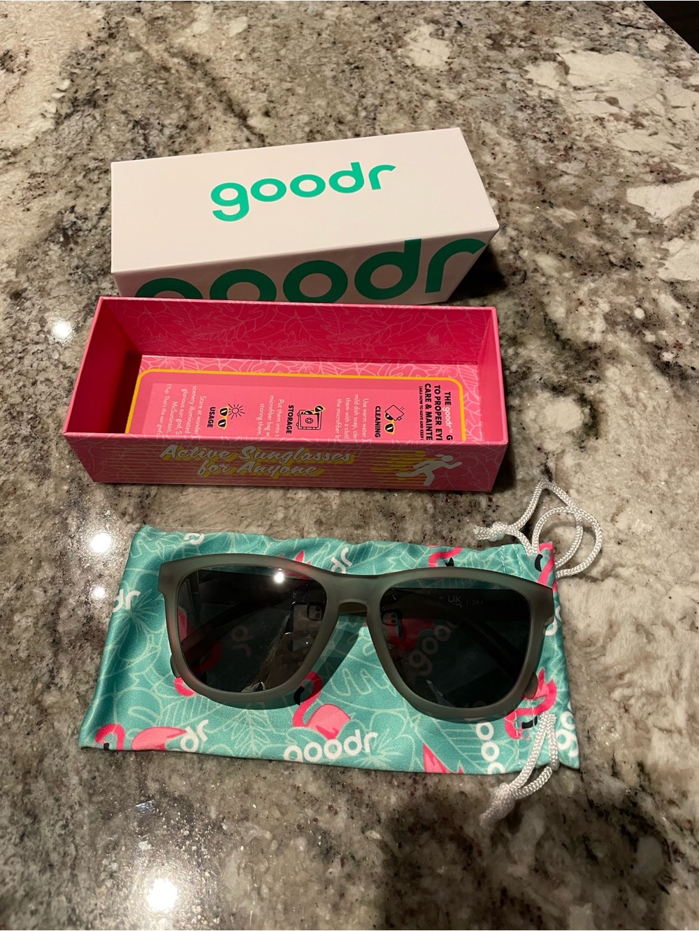 goodr Men’s Gray polarized Sunglasses – Going to Valhalla…Witness!